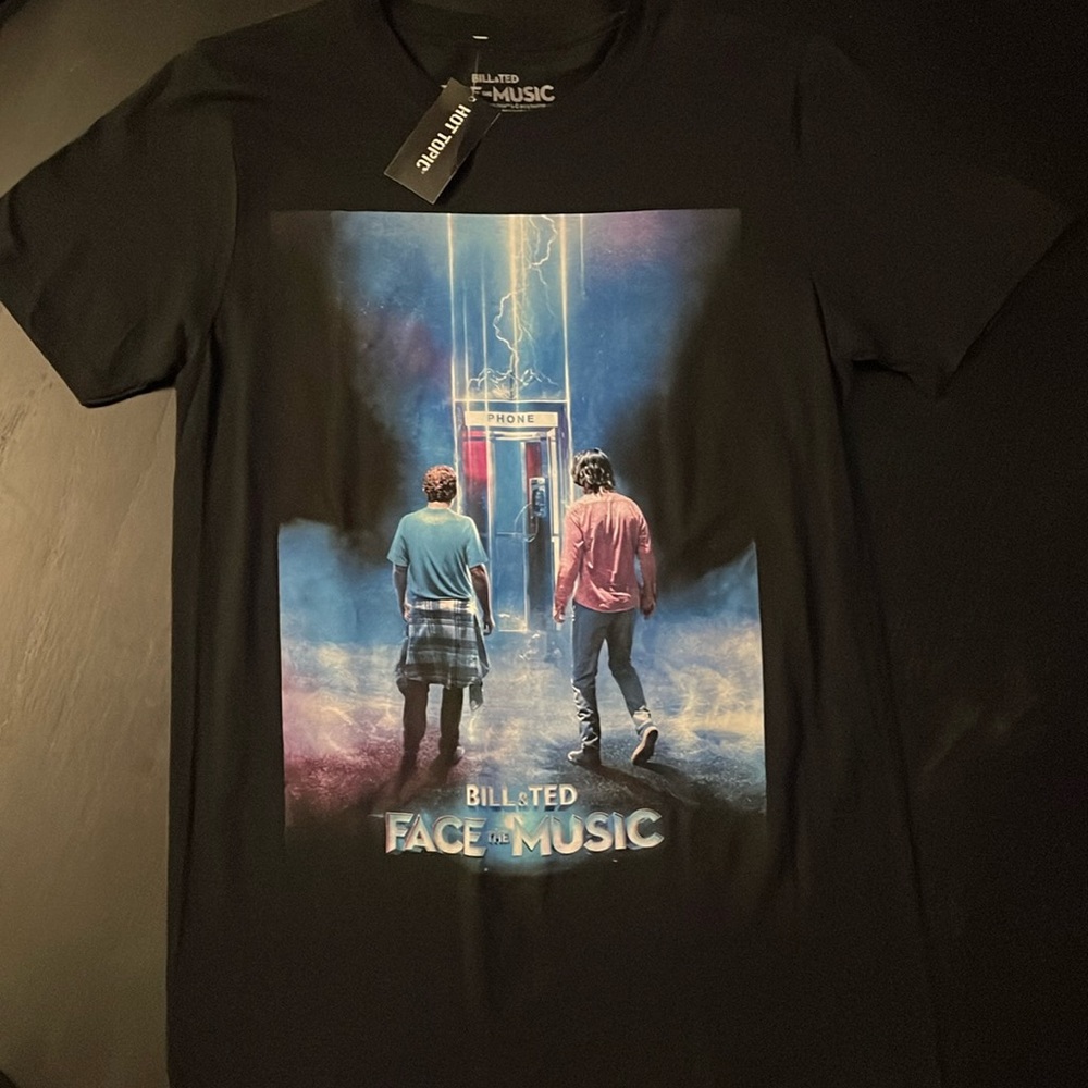 Bill and Ted face the music t shirt size S